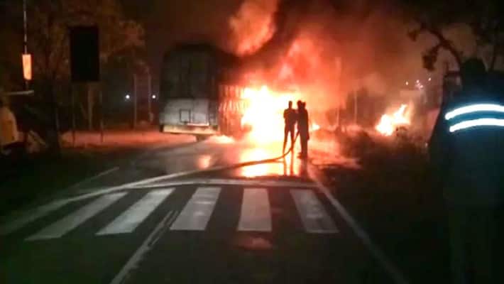 Horrific bus accident reported in Uttar Pradesh's Kannauj, all passengers feared dead Horrific bus accident reported in Uttar Pradesh's Kannauj, all passengers feared dead