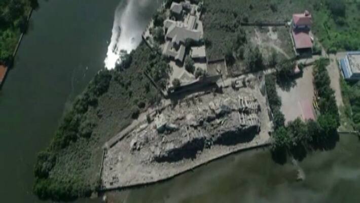 maradu flat jain coral cove demolition execution became success maradu flat jain coral cove demolition execution became success