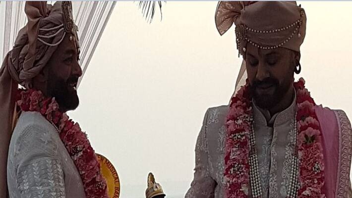 Hair Stylist Daniel and Tyrone Tie Knot By Following Hindu Tradition Hair Stylist Daniel and Tyrone Tie Knot By Following Hindu Tradition