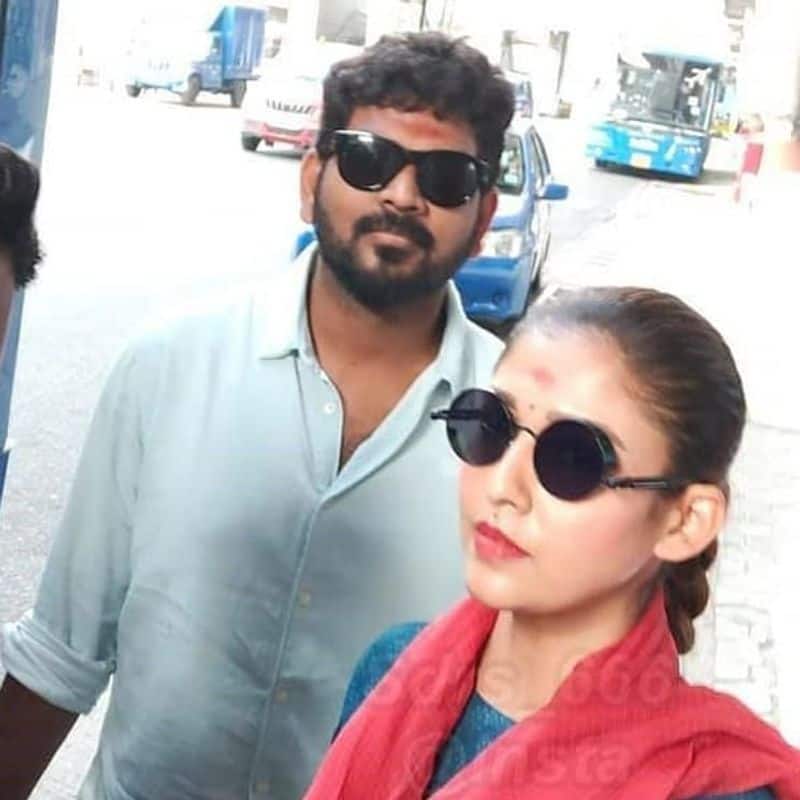 Lady Super Star Nayanthara With Vignesh Sivan Laest Temple Vist Selfie Going Viral