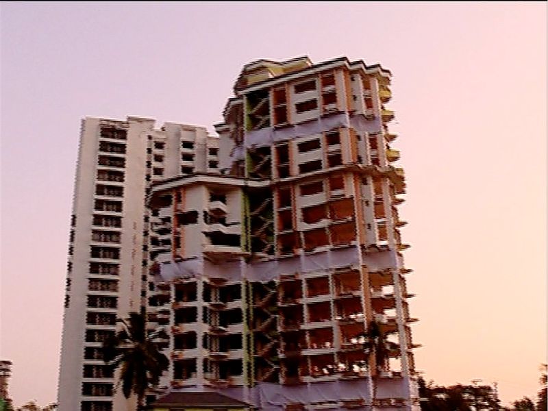 maradu flat demolition photo story