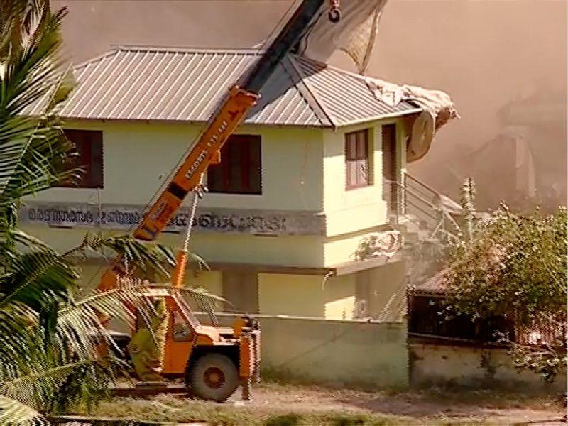 maradu flat demolition photo story