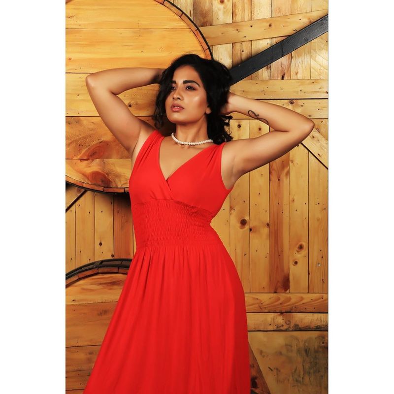 Actress Srushti Dange Hot Photo Gallary