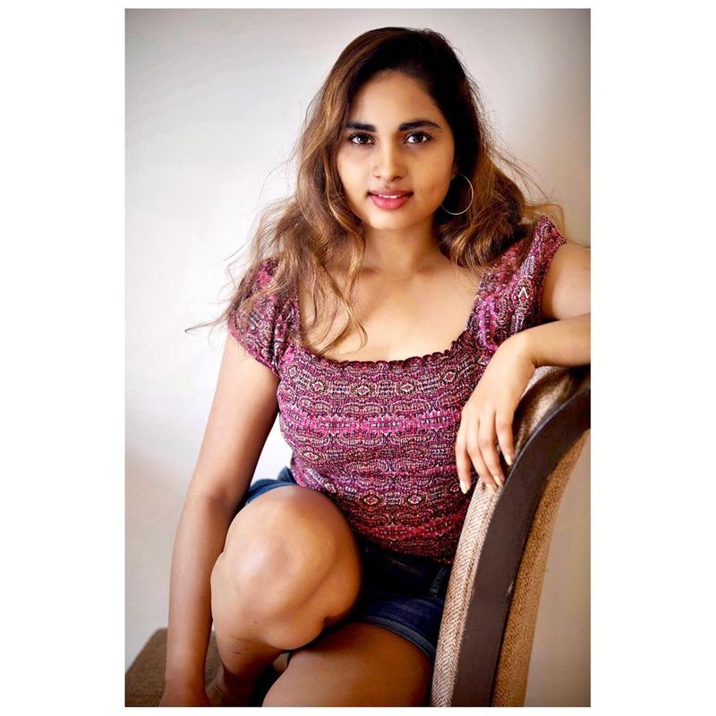 Actress Srushti Dange Hot Photo Gallary