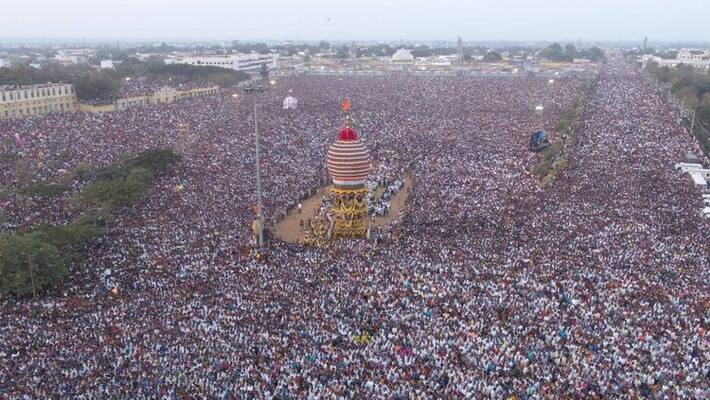 5 Lakh Devotees Taken Prasada in Gavimath Fair in Koppal 5 Lakh Devotees Taken Prasada in Gavimath Fair in Koppal