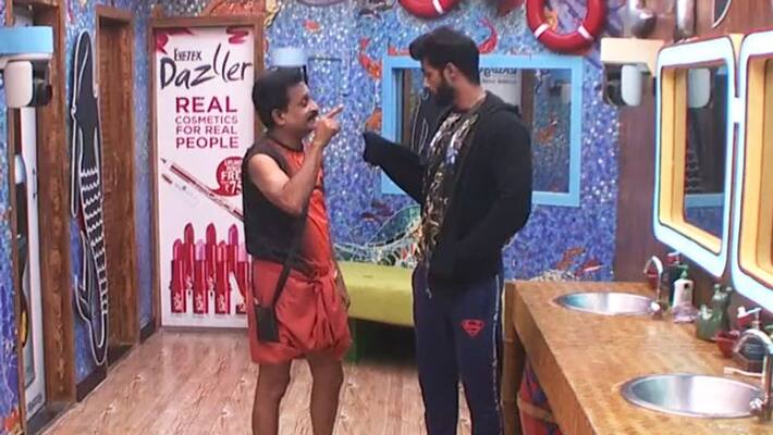 sujo mathew had an argument with rajith kumar in bigg boss 2 sujo mathew had an argument with rajith kumar in bigg boss 2