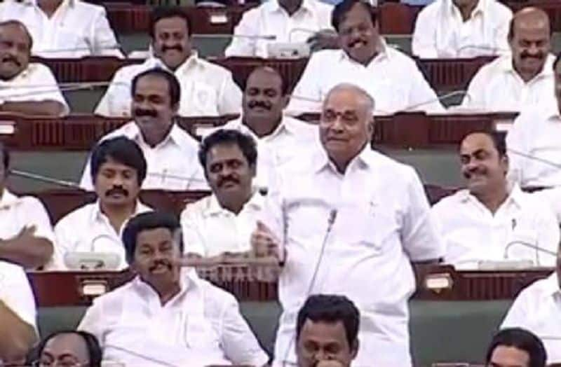 edappadi and dmk mla in assembly conversation