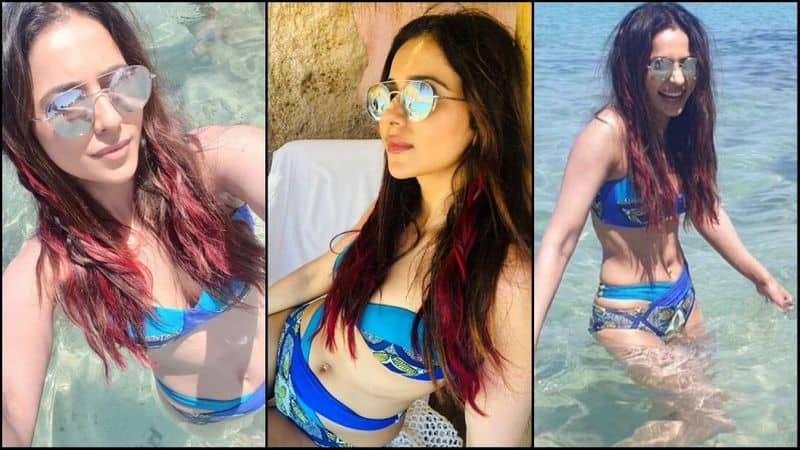 Rakul Preet Singh shared a throwback picture from her recent Ibiza vacation.