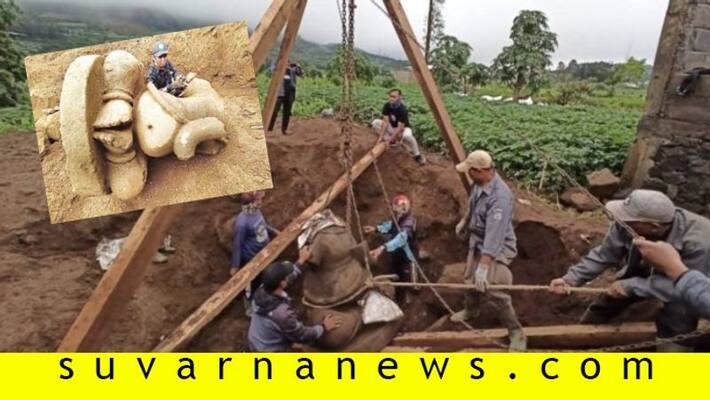 Jakarta Cultural Heritage Agency Unearths Large Ganesha Statue Jakarta Cultural Heritage Agency Unearths Large Ganesha Statue