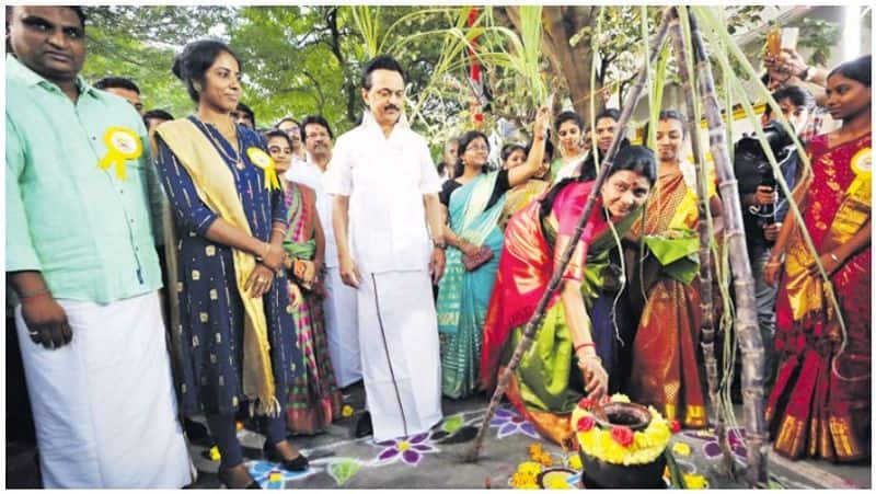 Even at the Pongal ceremony, you would like to congratulate Payama? MK Stalin caught in controversy