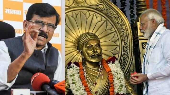 sanjay raut against book comparing with narendra modi and shivaji sanjay raut against book comparing with narendra modi and shivaji