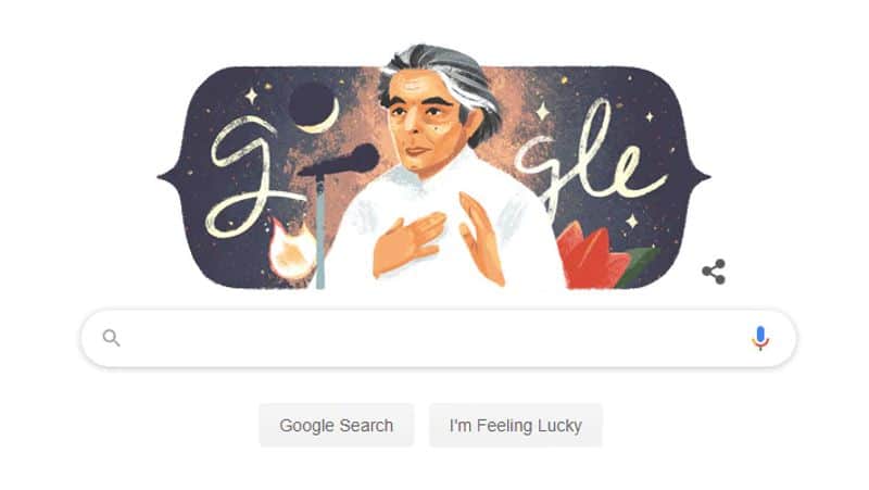 Google celebrates Kaifi Azmi's 101st birthday with doodle