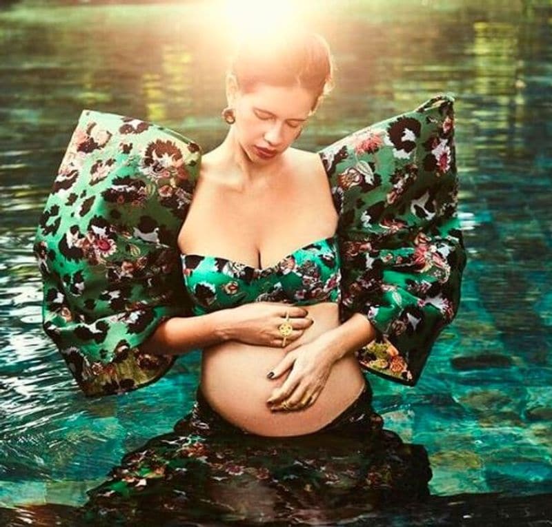 Kalki Koechlin before being pregnant