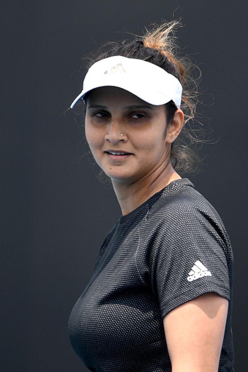 hobart international sania mirza make winning after return pregnancy