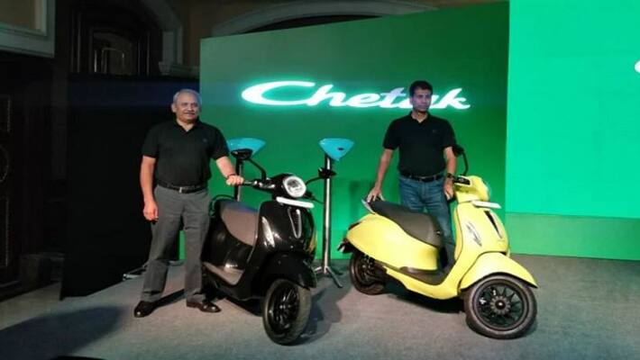 bajaj launches chetak electric scooter 2020 today bajaj launches chetak electric scooter 2020 today
