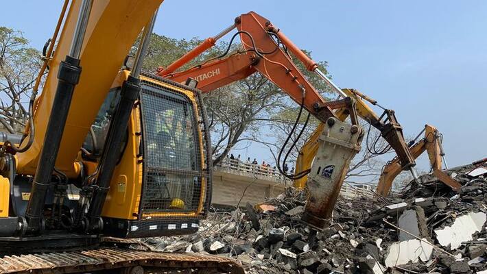 green tribunal says there is defects in removal of debris marad flat demolition green tribunal says there is defects in removal of debris marad flat demolition