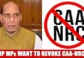 Did 88 BJP MPs Request Rajnath Singh To Revoke CAA-NRC?
