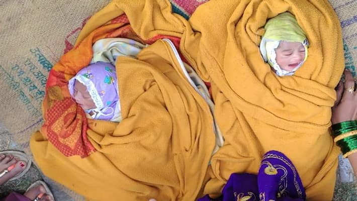 Fabulous twin children ... parents named Corona- Covid Fabulous twin children ... parents named Corona- Covid
