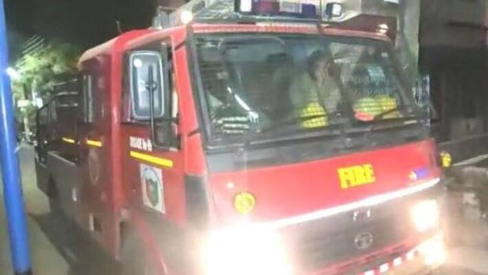 50 e-bikes charred as fire breaks out at showroom in Tamilnadu 50 e-bikes charred as fire breaks out at showroom in Tamilnadu