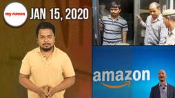 From rejecting the plea to stay the death sentence of the convicts in the Nirbhaya gang rape till Jeff Bezos's visit to India, see My Nation in 100 seconds