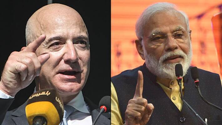real reason why BJP Govt and Modi is unhappy with Jeff Bezos and Amazon real reason why BJP Govt and Modi is unhappy with Jeff Bezos and Amazon