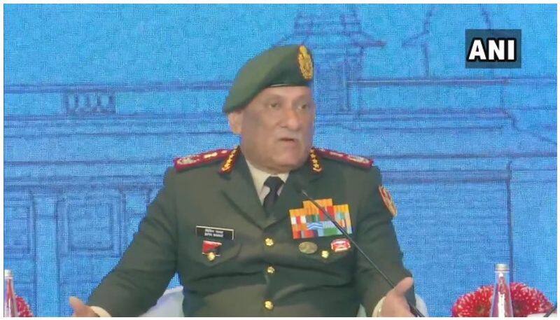 defense chief bipin rawath talk about terrorism and national defense and protection
