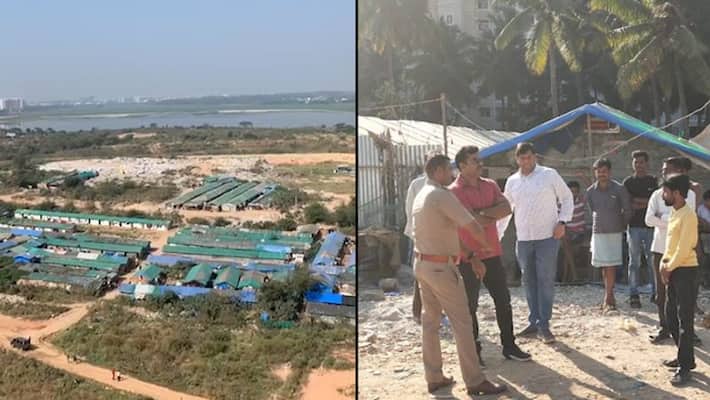 While nation debates CAA-NRC, Bengaluru Police question illegal migrants in slums near Bellandur lake While nation debates CAA-NRC, Bengaluru Police question illegal migrants in slums near Bellandur lake