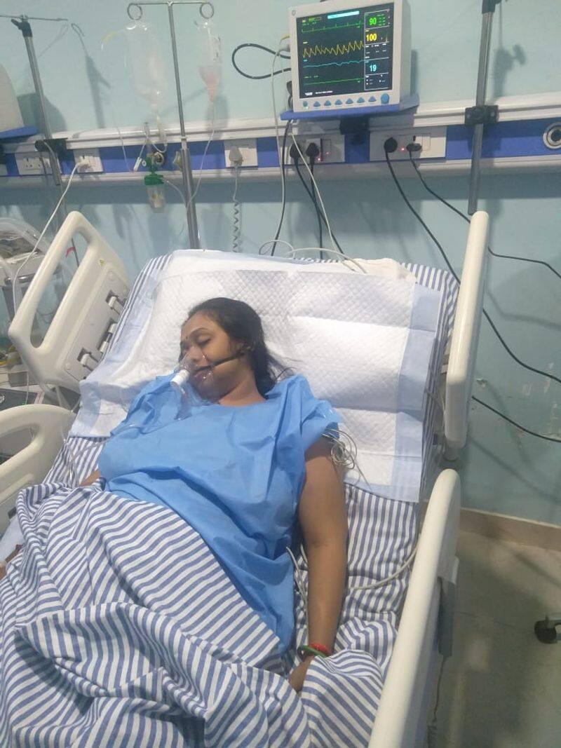 serial actress jayasri  suicide attempt by family problem and also under in treatment in private hospital