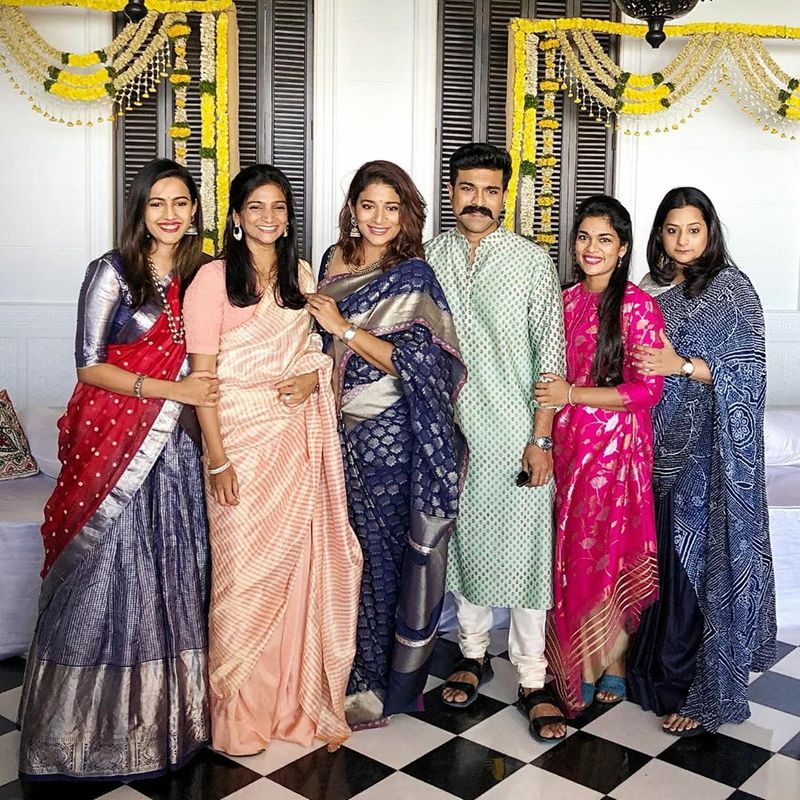 megastar family sankranthi celebrations photos