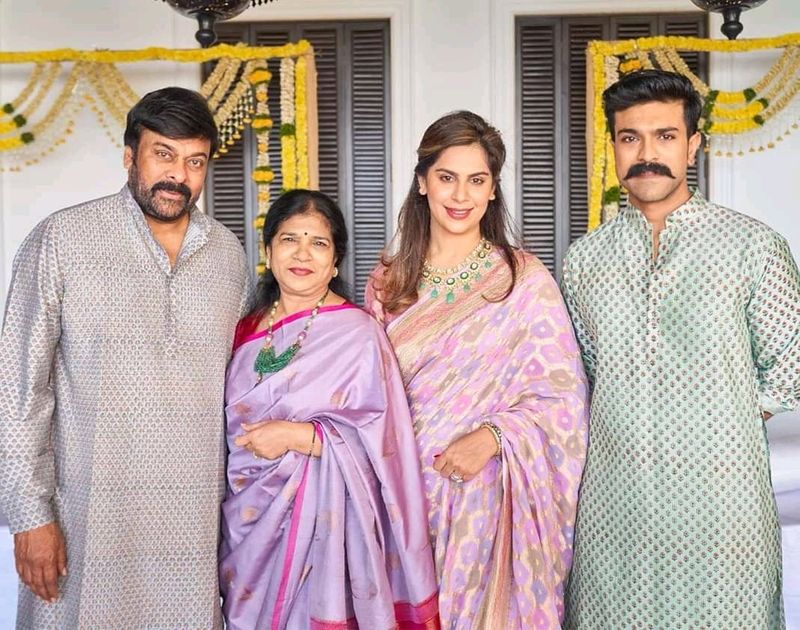 megastar family sankranthi celebrations photos