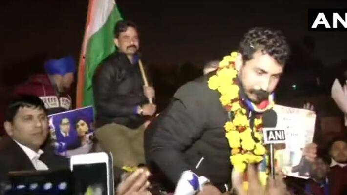 movement will continue till CAA is taken back: Chandrashekhar Azad movement will continue till CAA is taken back: Chandrashekhar Azad