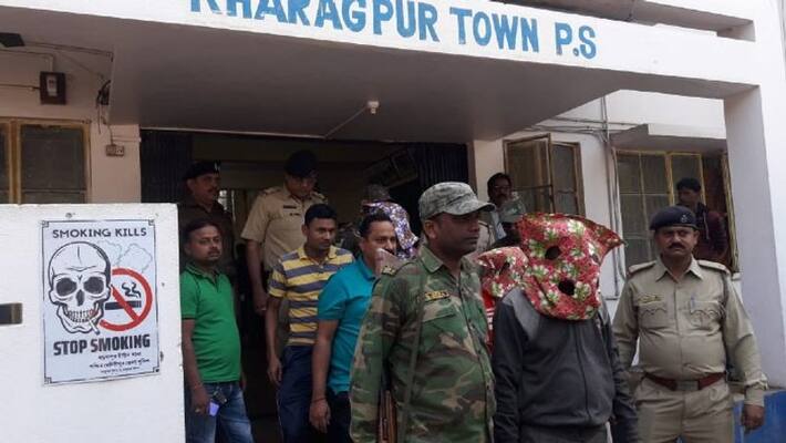 Police arrested 3 accused in a murder case at Kharagpur Police arrested 3 accused in a murder case at Kharagpur