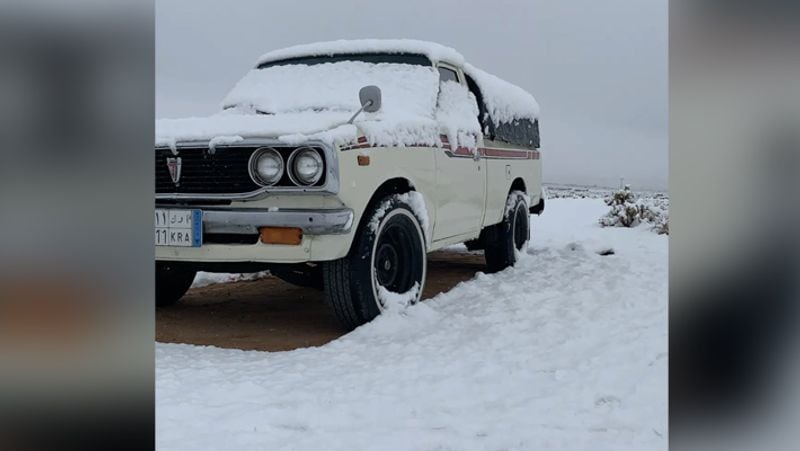 Old images of snowfall in Saudi arab goes viral again kph