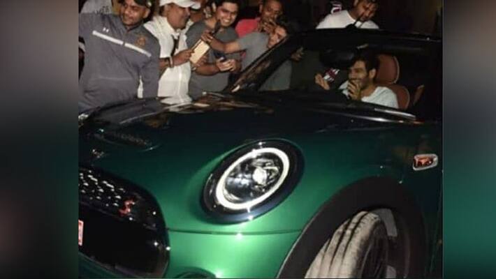 Kartik Aaryan Gifts His Mom A Mini Cooper Convertible Kartik Aaryan Gifts His Mom A Mini Cooper Convertible