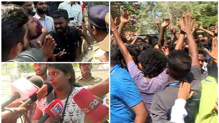 kottayam cms college student clash kottayam cms college student clash