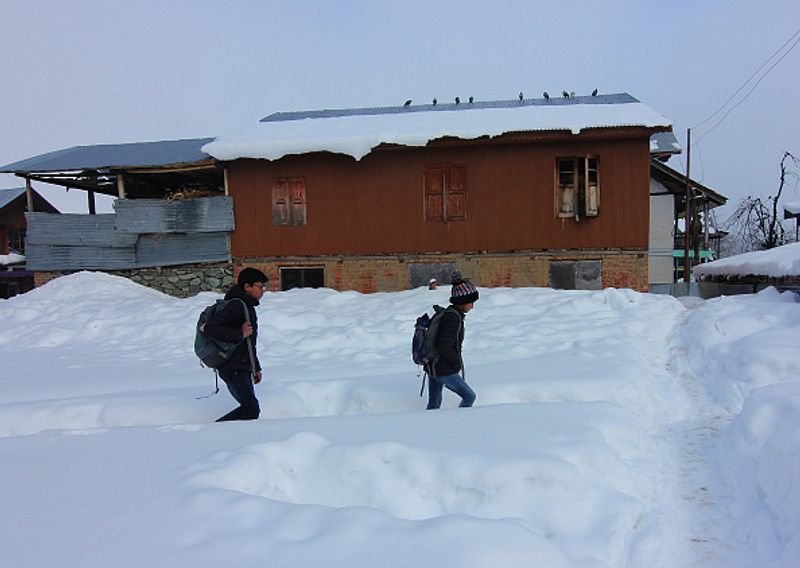 heavy Snowfall took place at himachal