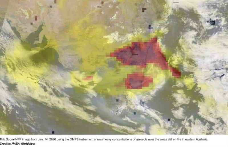 Smoke from Australia bushfire reaches to the stratosphere says NASA Climate column by  Gopika Suresh
