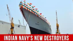 Indian Navys New Destroyers INS Visakhapatnam INS Mormugao And INS Imphal
