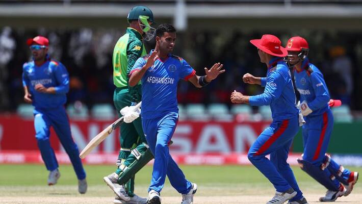 U-19 World Cup Afganistan beat South Africa by 7 wickets U-19 World Cup Afganistan beat South Africa by 7 wickets