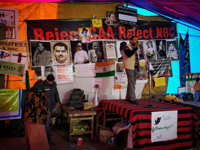 delhi shaheen bagh mothers protest against caa