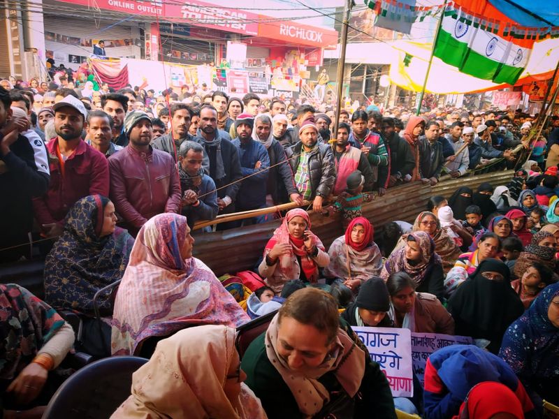 delhi shaheen bagh mothers protest against caa
