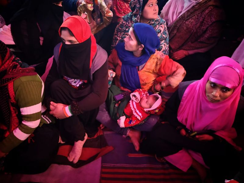 delhi shaheen bagh mothers protest against caa