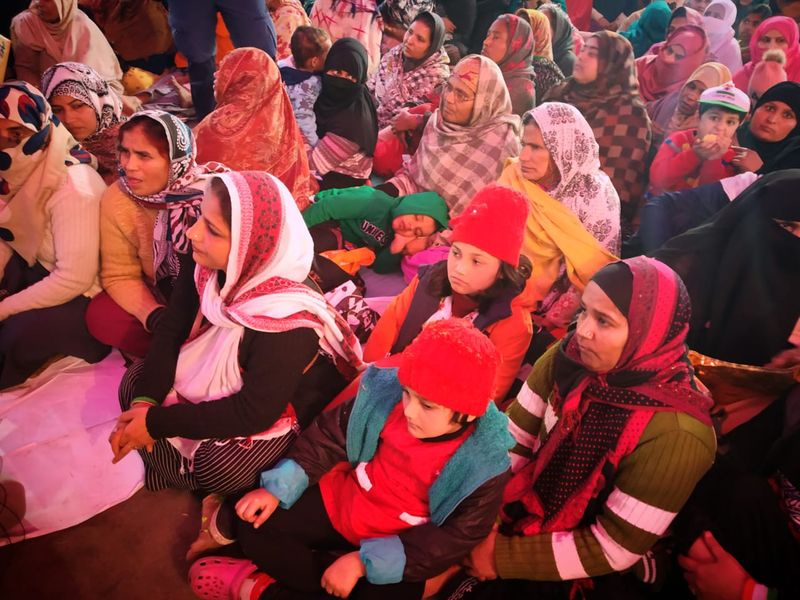 delhi shaheen bagh mothers protest against caa