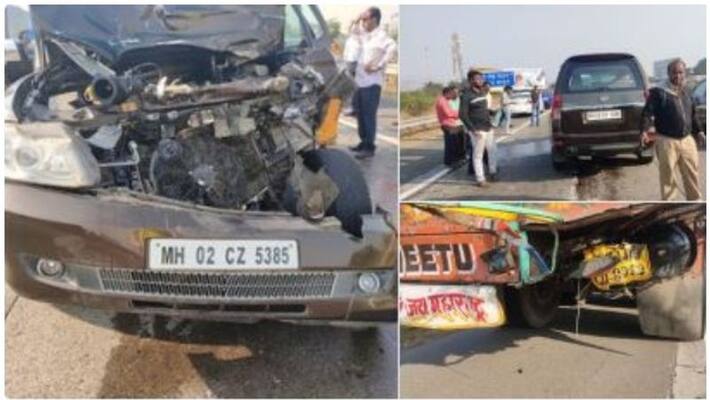 Truck driver files FIR against Shabani Azmi car driver for rash driving in mumbai pune high way Truck driver files FIR against Shabani Azmi car driver for rash driving in mumbai pune high way