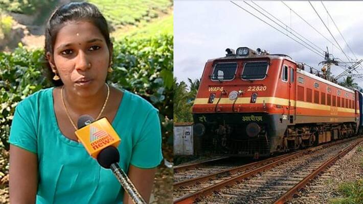 karthika turn to be the first women loco pilot from idukki karthika turn to be the first women loco pilot from idukki