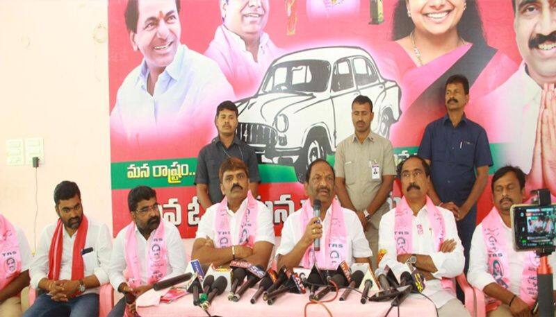 trs party biggest record in muncipal elections
