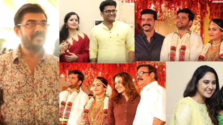 Maniyanpilla Rajus son Sachin get married Maniyanpilla Rajus son Sachin get married