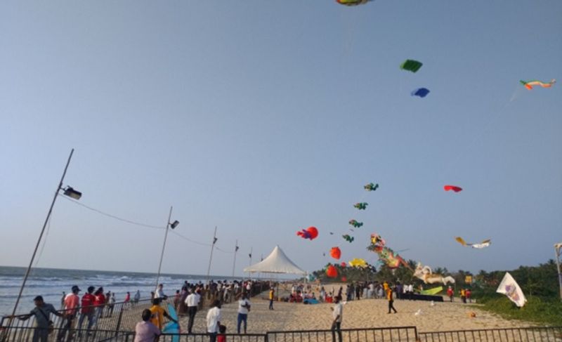 Panambur kite festival photo gallery