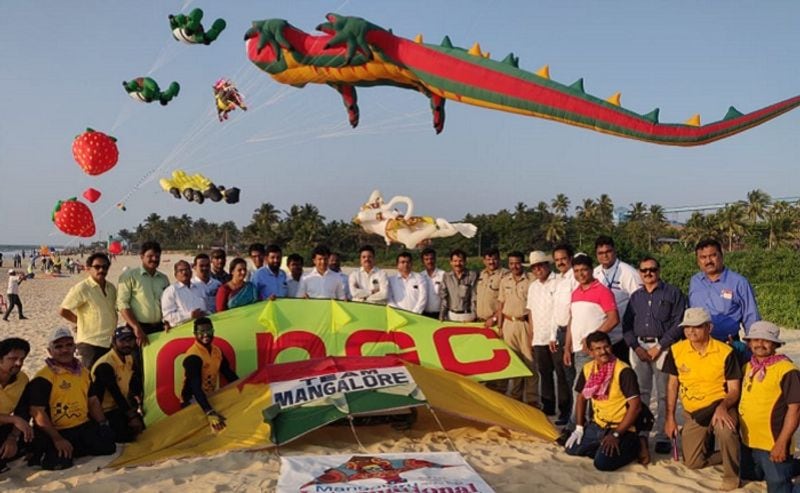 Panambur kite festival photo gallery