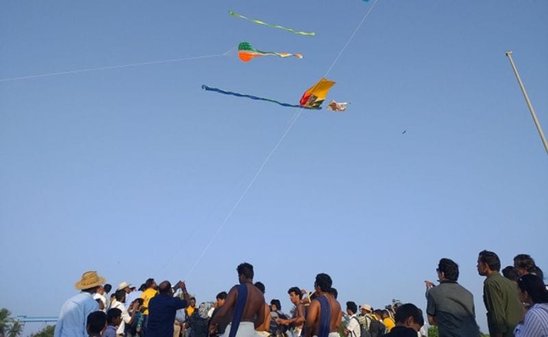 Panambur kite festival photo gallery